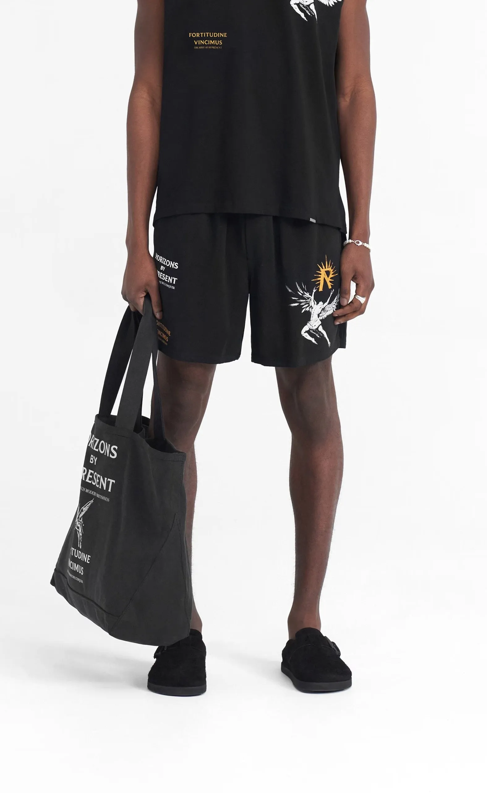 ICARUS BLACK SHORTS