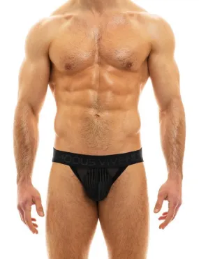 Jockstrap Modus Vivendi Tiffany's Velvet Jock Low-Rise Cut Black 12011 115