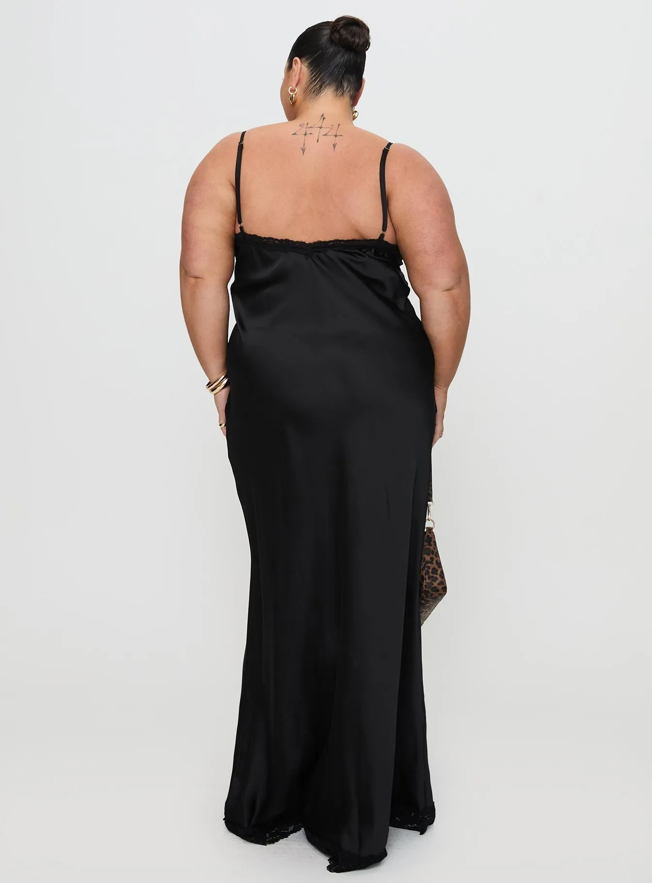 Jorjette Lace Maxi Dress Black