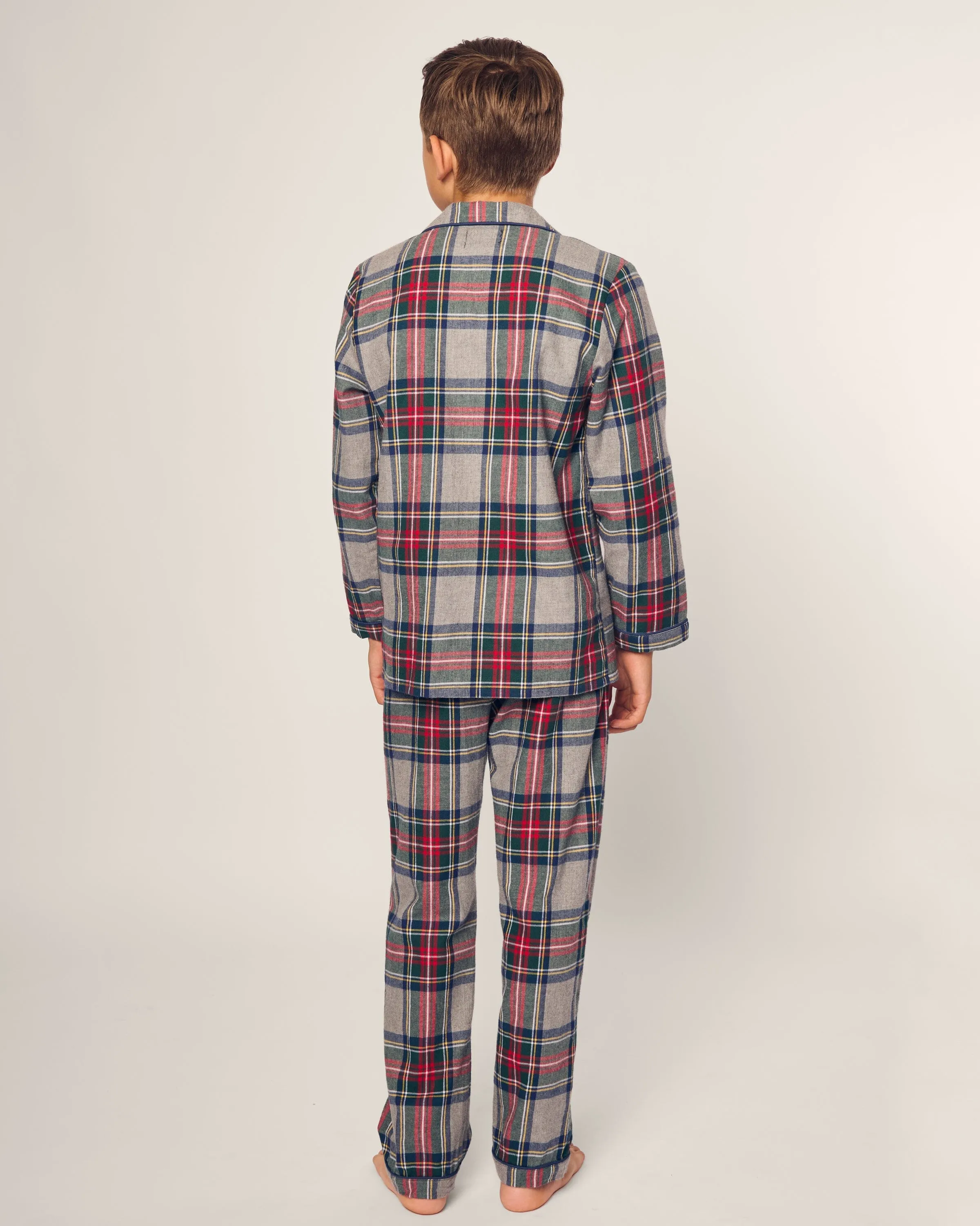 Kid's Brushed Cotton Pajama Set | Westminster Tartan