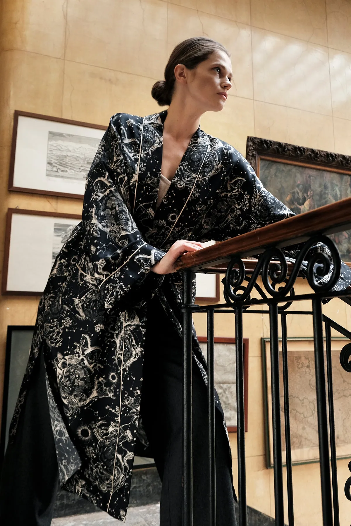 KIM COSMO SILK KIMONO - Archive