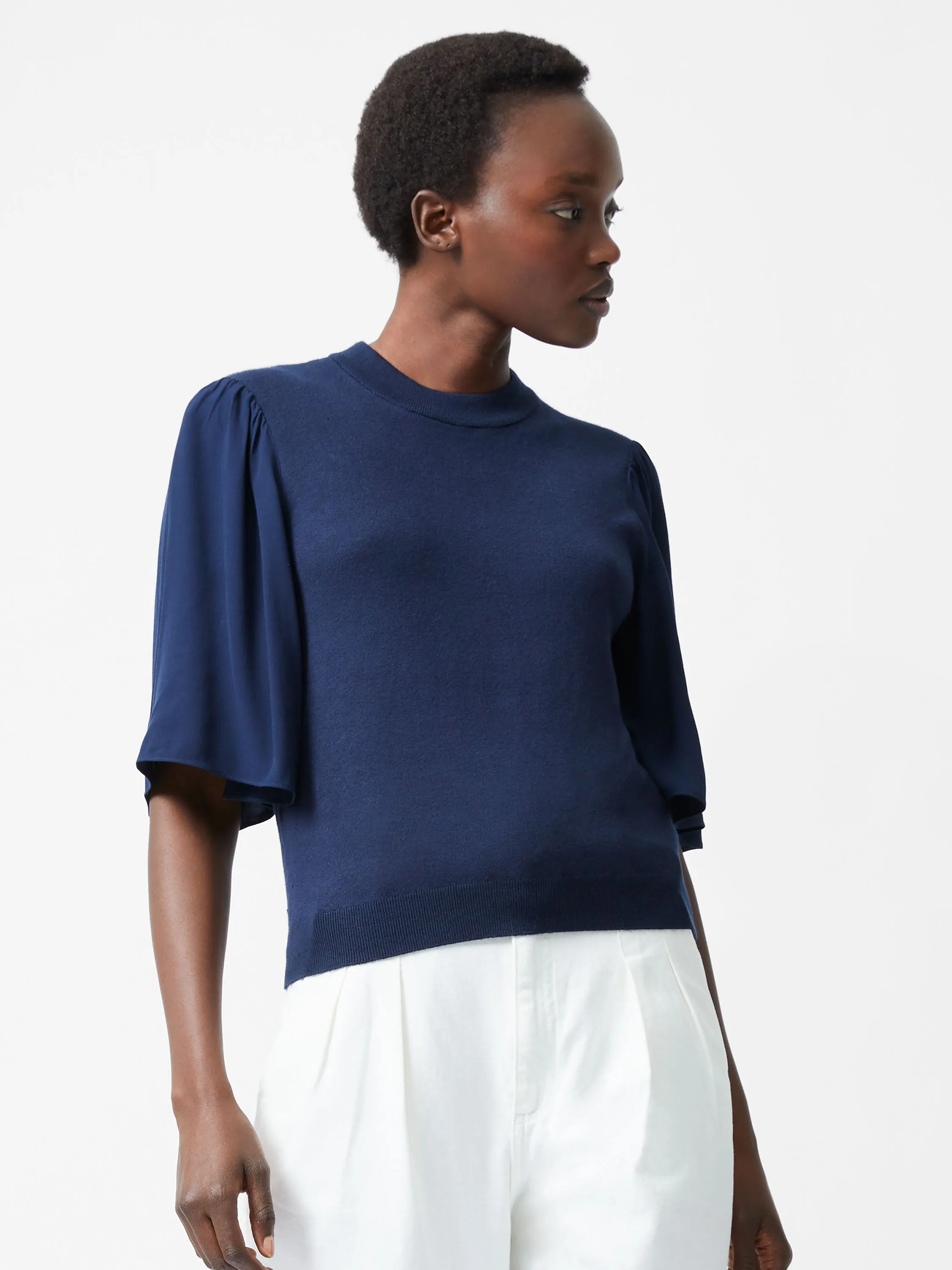 Krista Knits Flared Sleeve Jumper