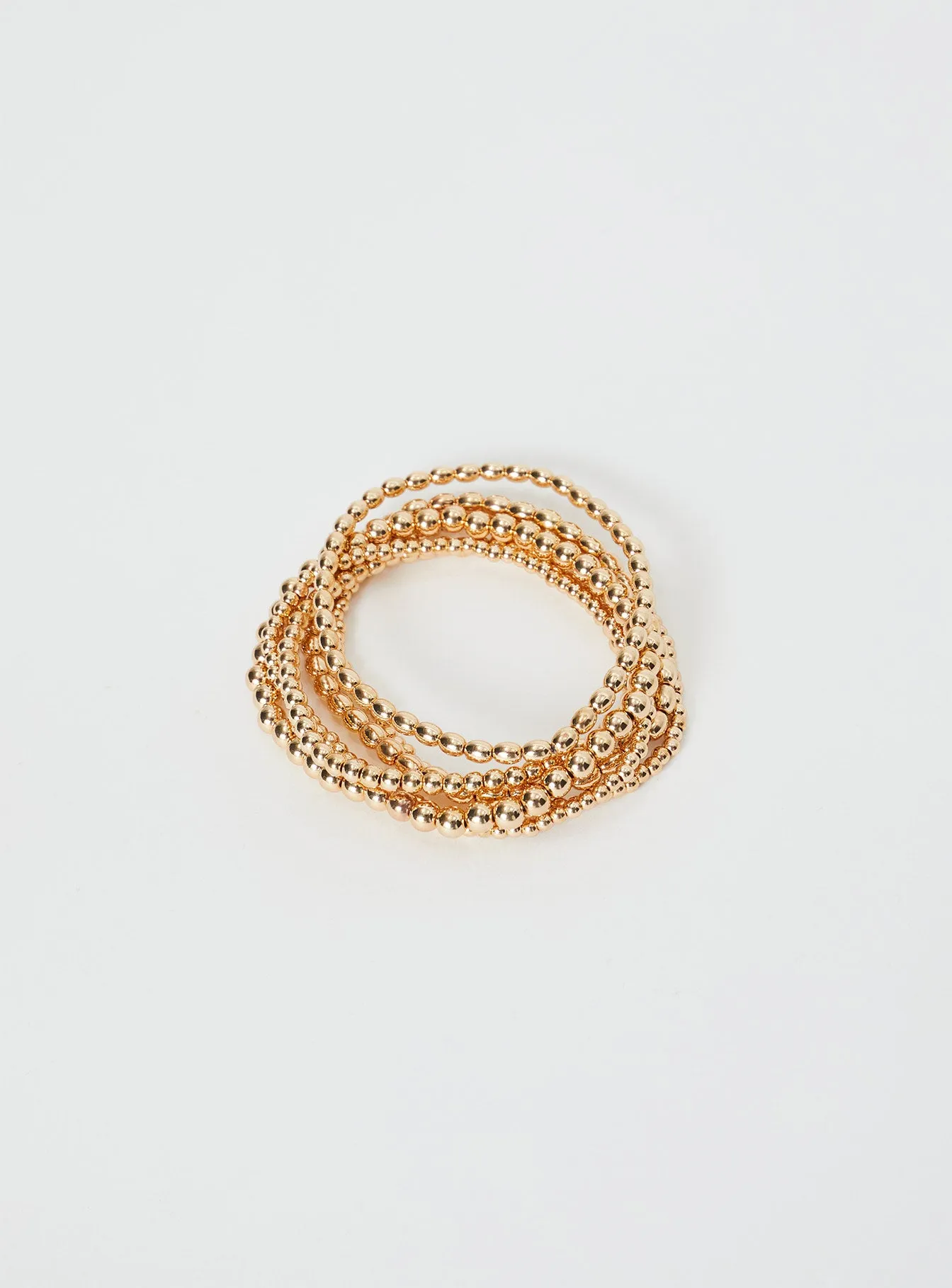 Leiko Bracelet Pack Gold