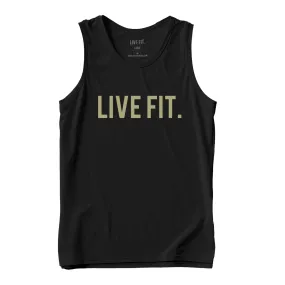 Live Fit Original Tank - Black / Khaki