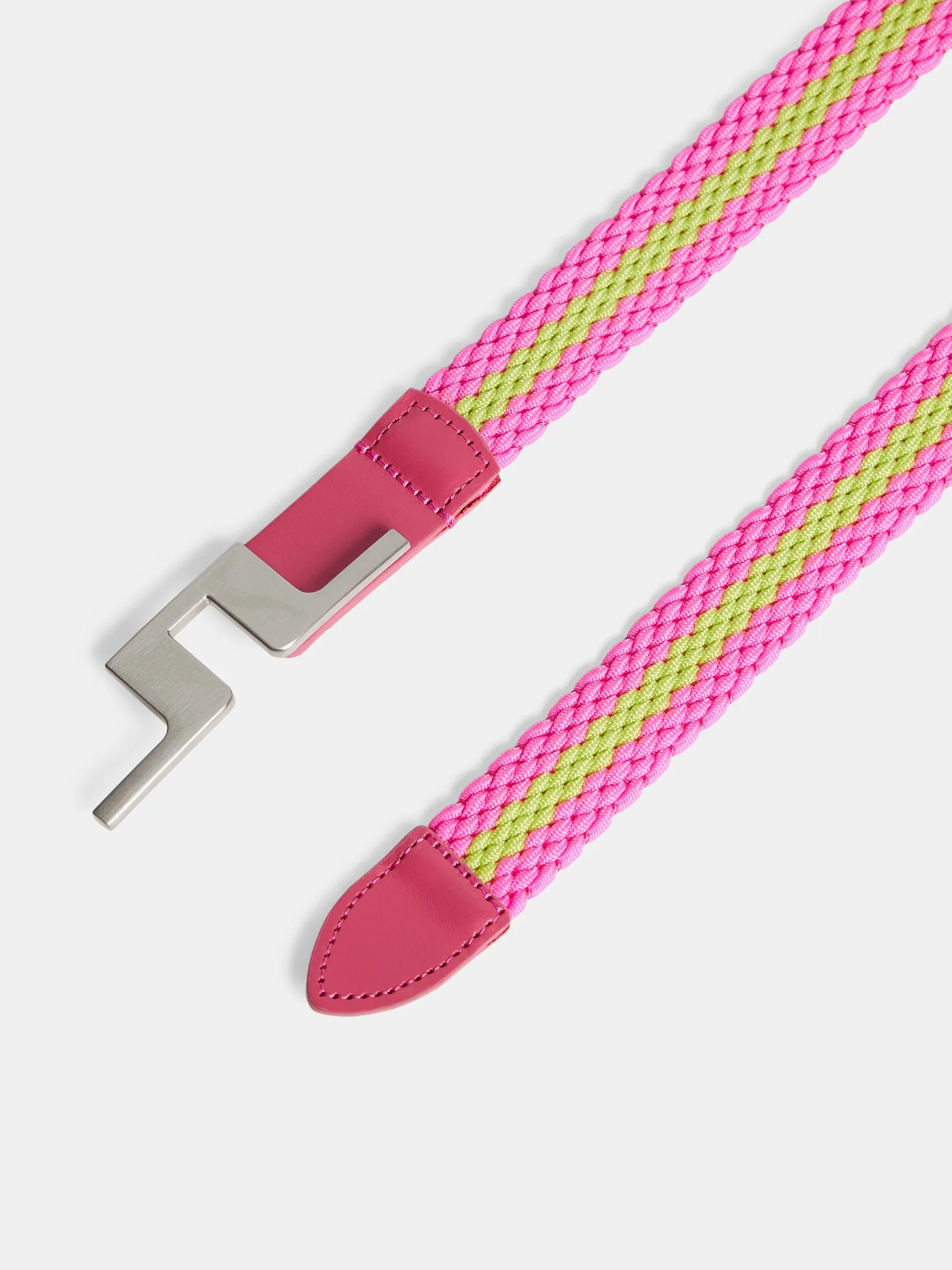 Lykke Braided Belt / Fuchsia Purple