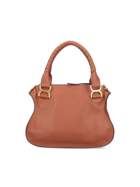 MARCIE SMALL LEATHER HANDBAG