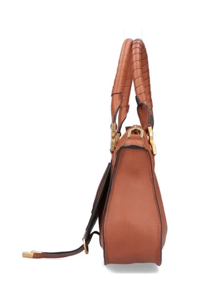 MARCIE SMALL LEATHER HANDBAG