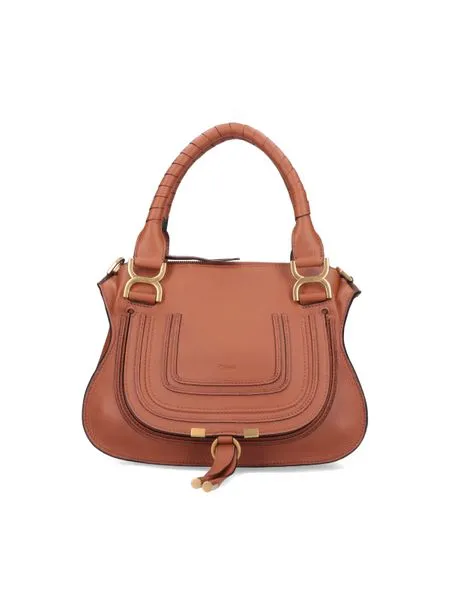 MARCIE SMALL LEATHER HANDBAG