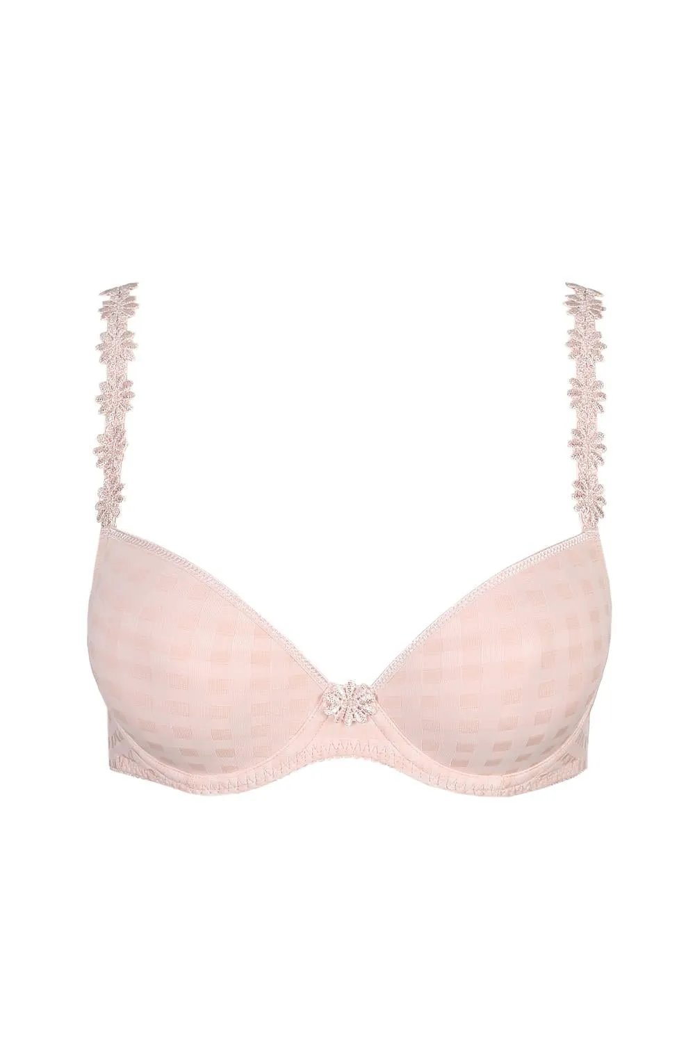 Marie Jo Avero Padded Plunge Bra, Pearly Pink (0100418)