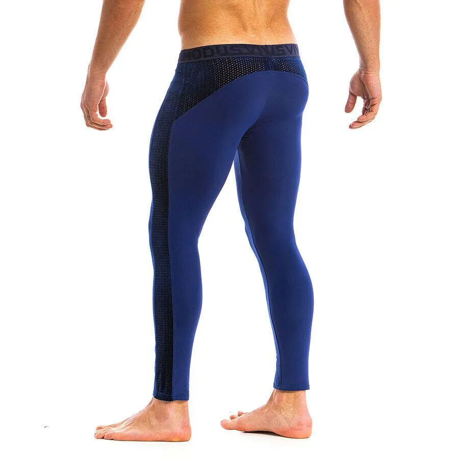 MEDIUM Modus Vivendi Legging Wolf Meggings UV Protection Blue 18862 B47