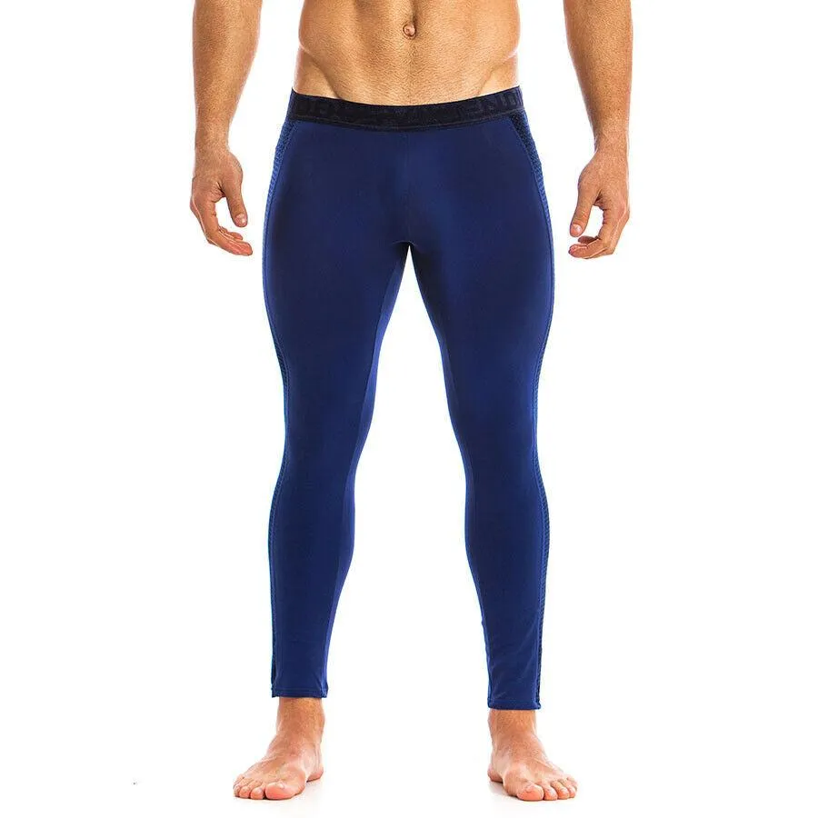 MEDIUM Modus Vivendi Legging Wolf Meggings UV Protection Blue 18862 B47