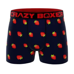 Men's Boxer Briefs - MINI - STRAWBERRIES