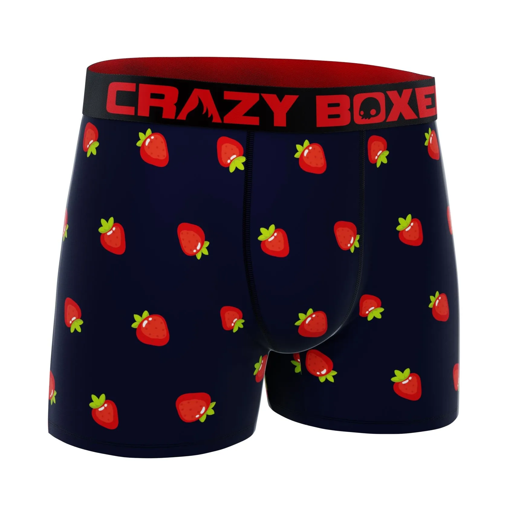 Men's Boxer Briefs - MINI - STRAWBERRIES