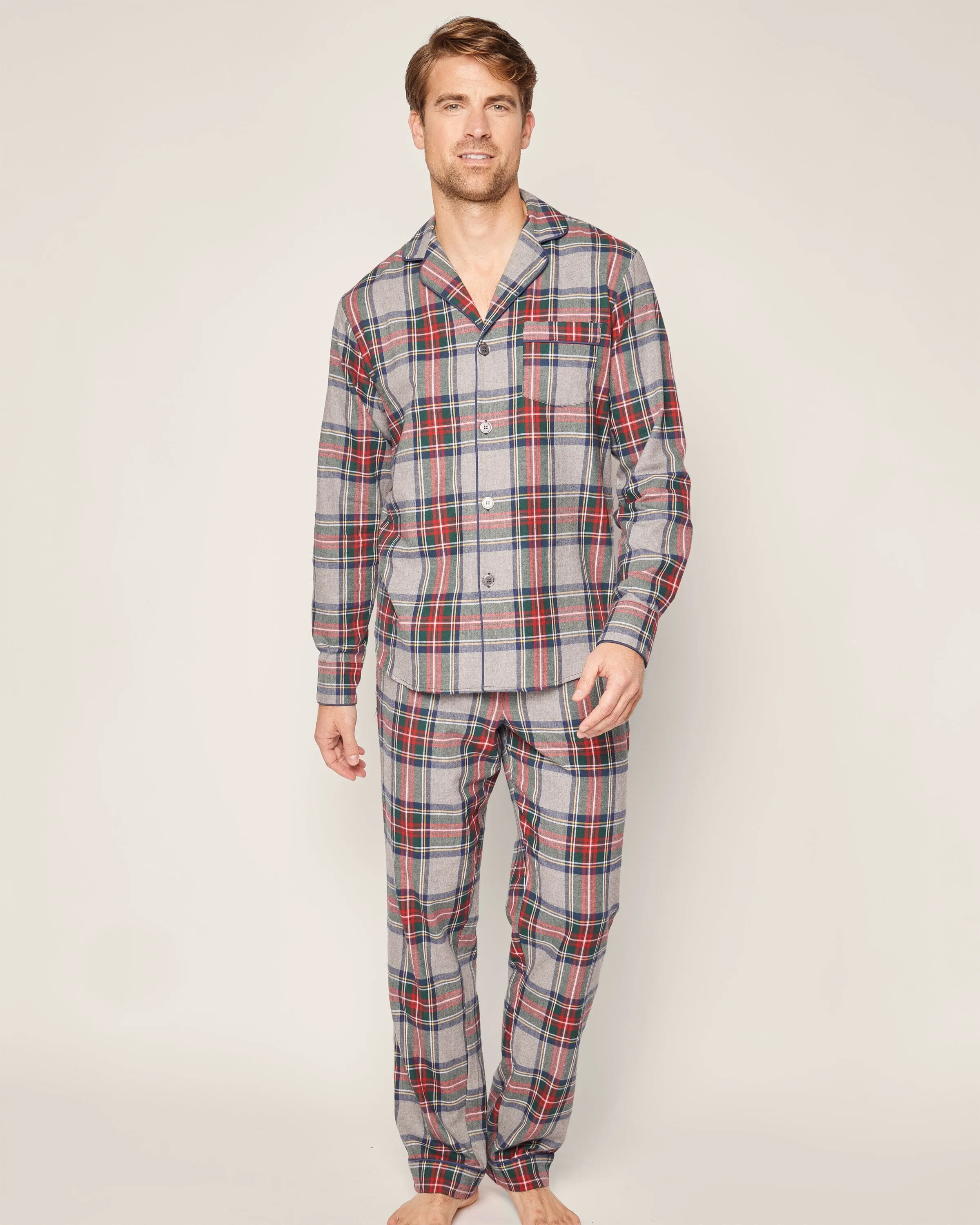 Men's Brushed Cotton Pajama Set | Westminster Tartan