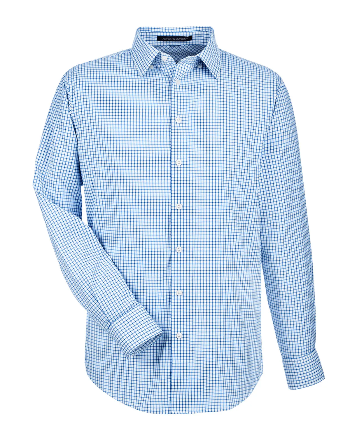 Men's Performance Micro Windowpane Shirt