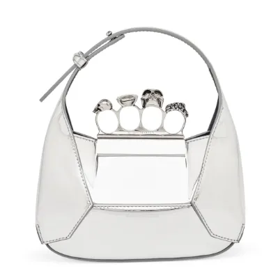 METALLIC JEWELLED MINI BAG