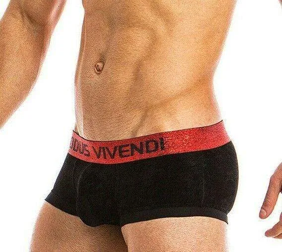 Modus Vivendi Boxer X-Lux Micromodal Velvet Boxers Black 19821 B47