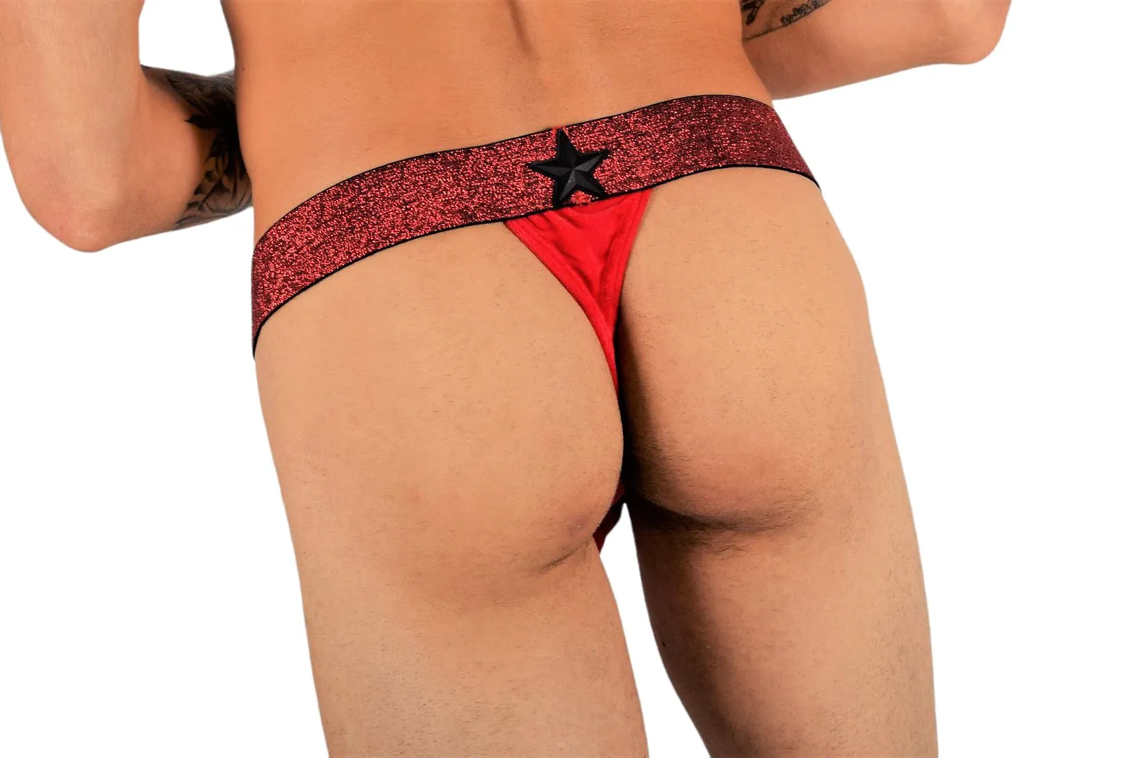 Modus Vivendi Thong Exclusive Soft Velvet T-String Red 22216 106