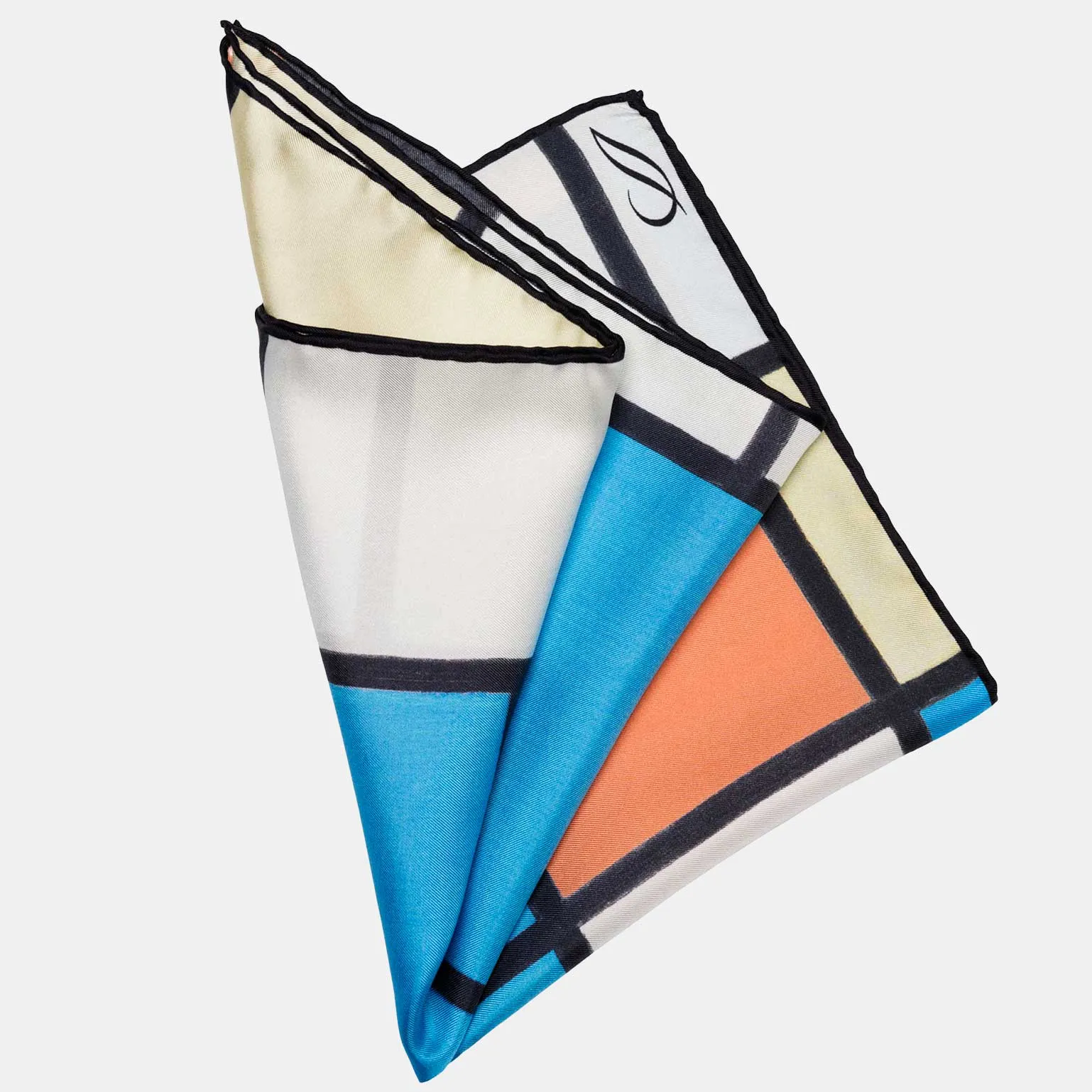 Mondrian - Silk Pocket Square