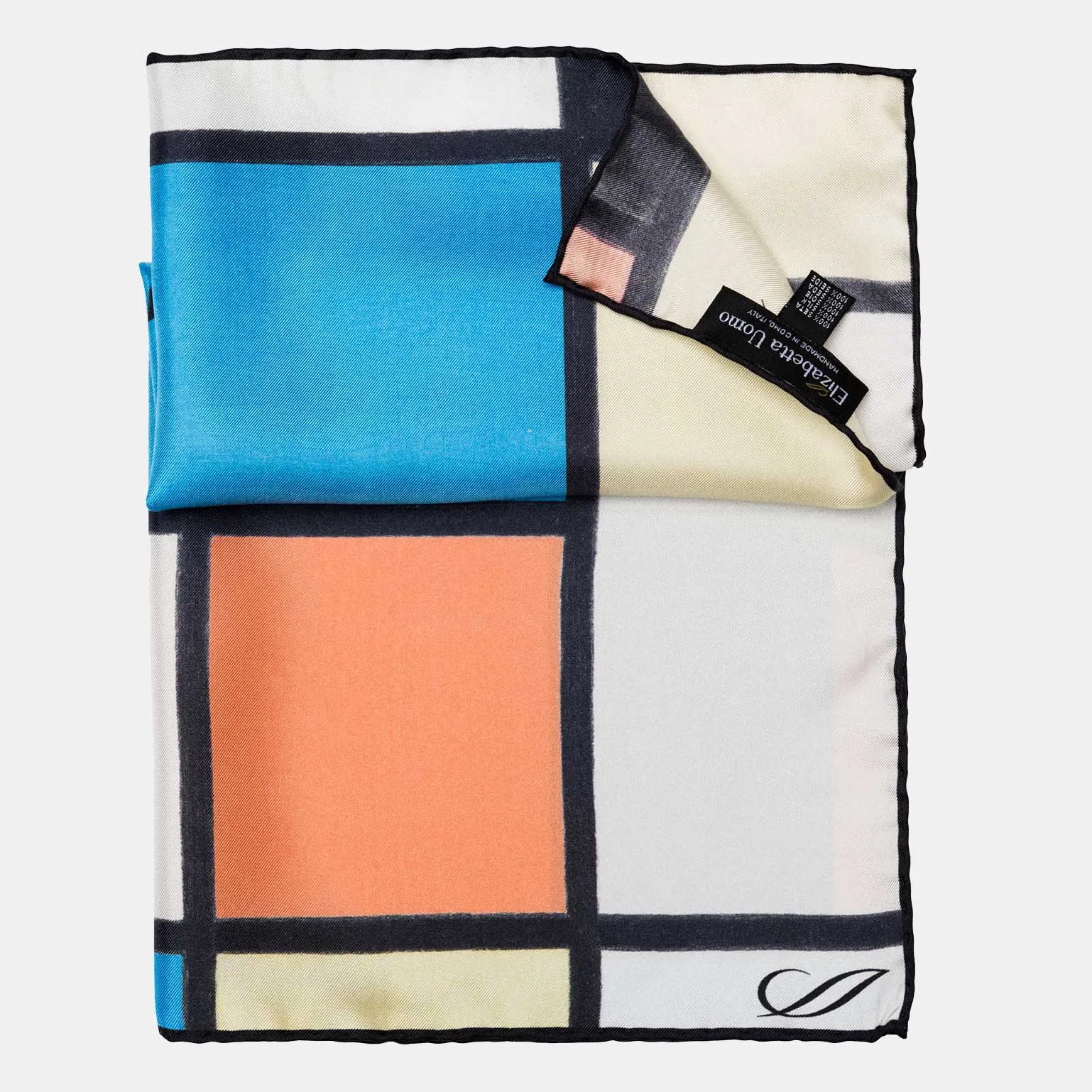 Mondrian - Silk Pocket Square