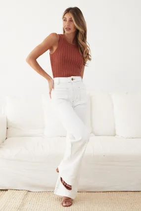 Olga Jeans - White