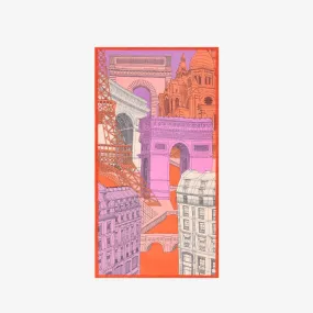 Paris Scarf in Red - Inoui Editions