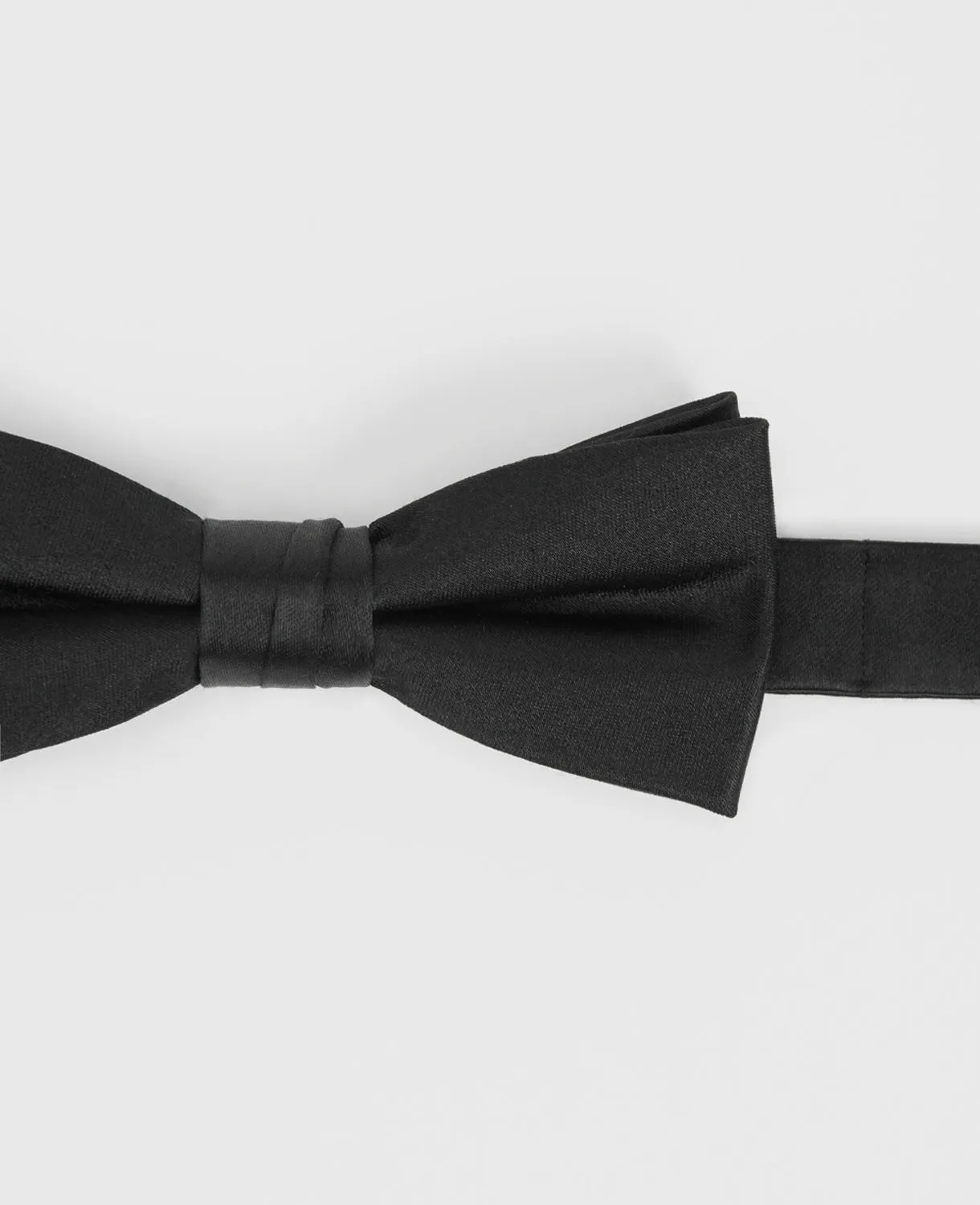 Pre-Tied Silk-Satin Bow Tie