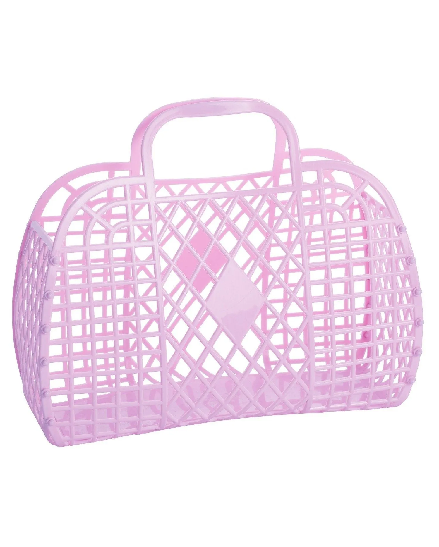 Retro Basket | Large Lilac