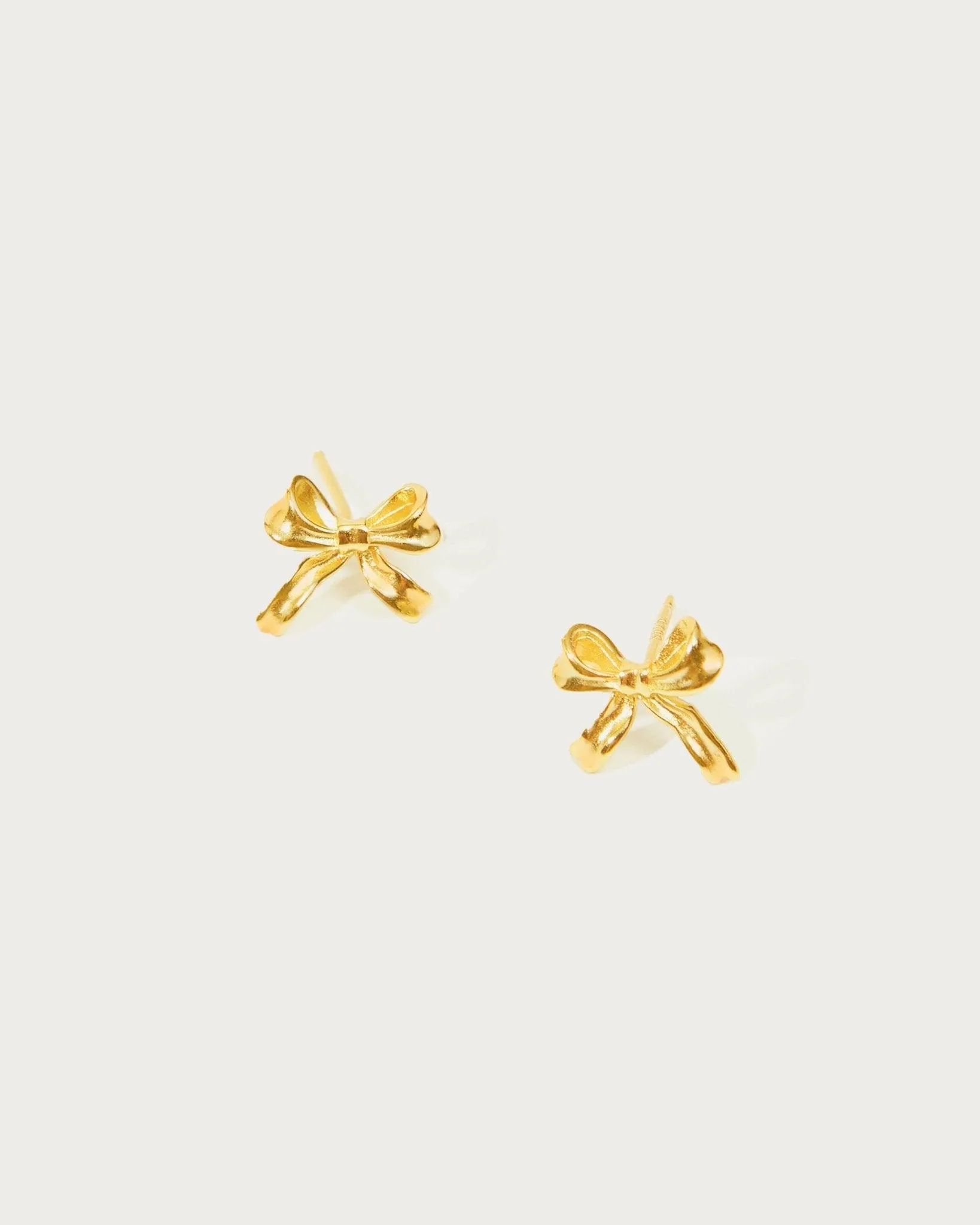 Ribbon Stud Earrings