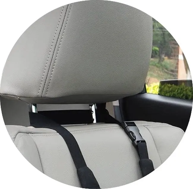 SitRight Pro Large Full Lumbar Back Support with upper belt suitable for car