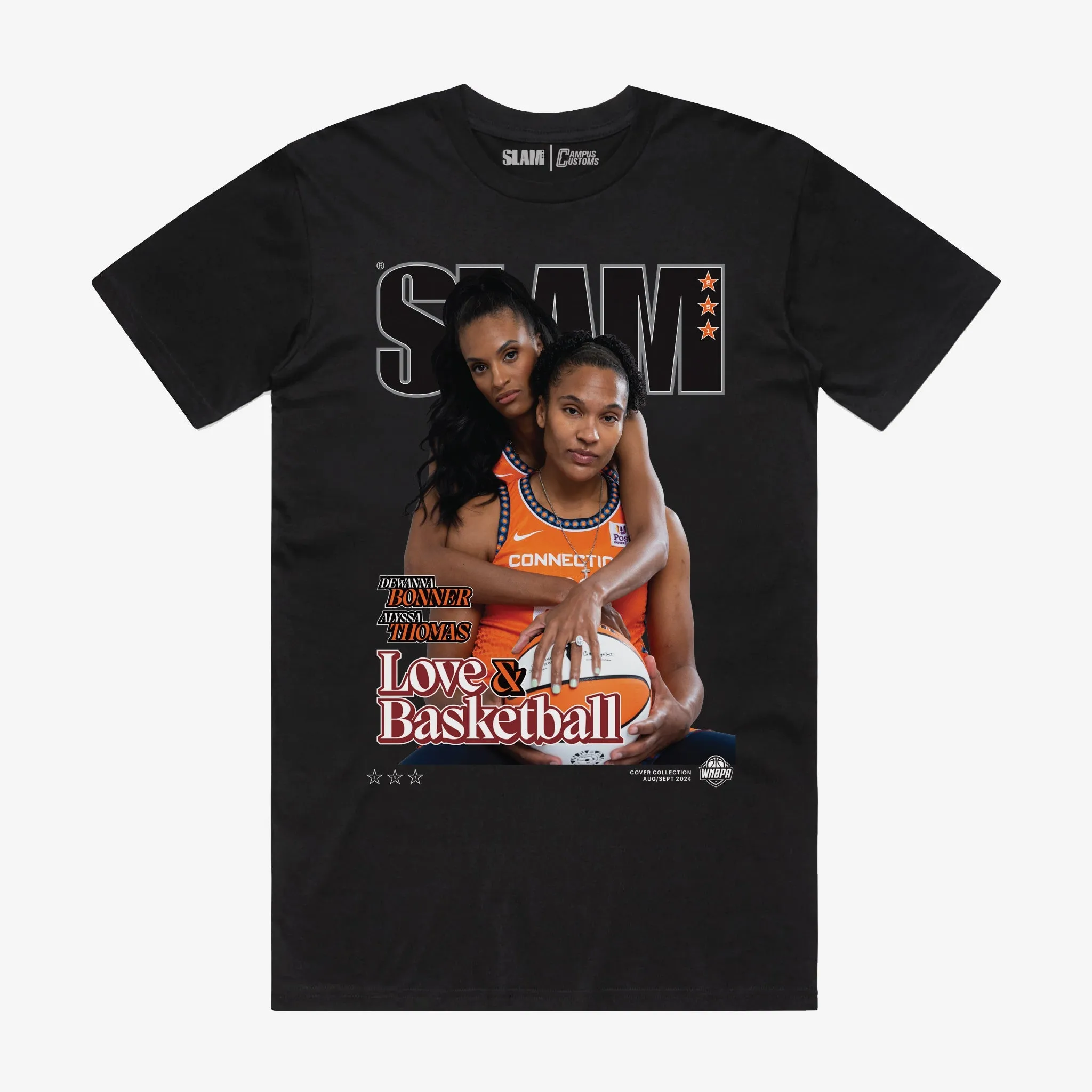 SLAM Cover Tee - Alyssa Thomas   DeWanna Bonner (SLAM 251)