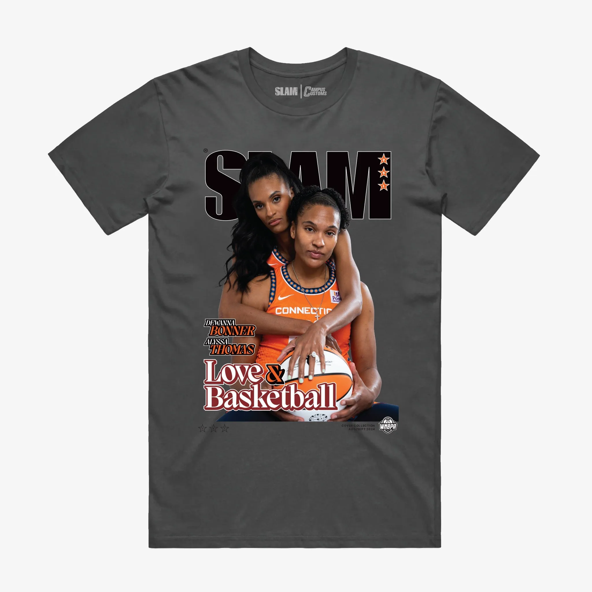 SLAM Cover Tee - Alyssa Thomas   DeWanna Bonner (SLAM 251)