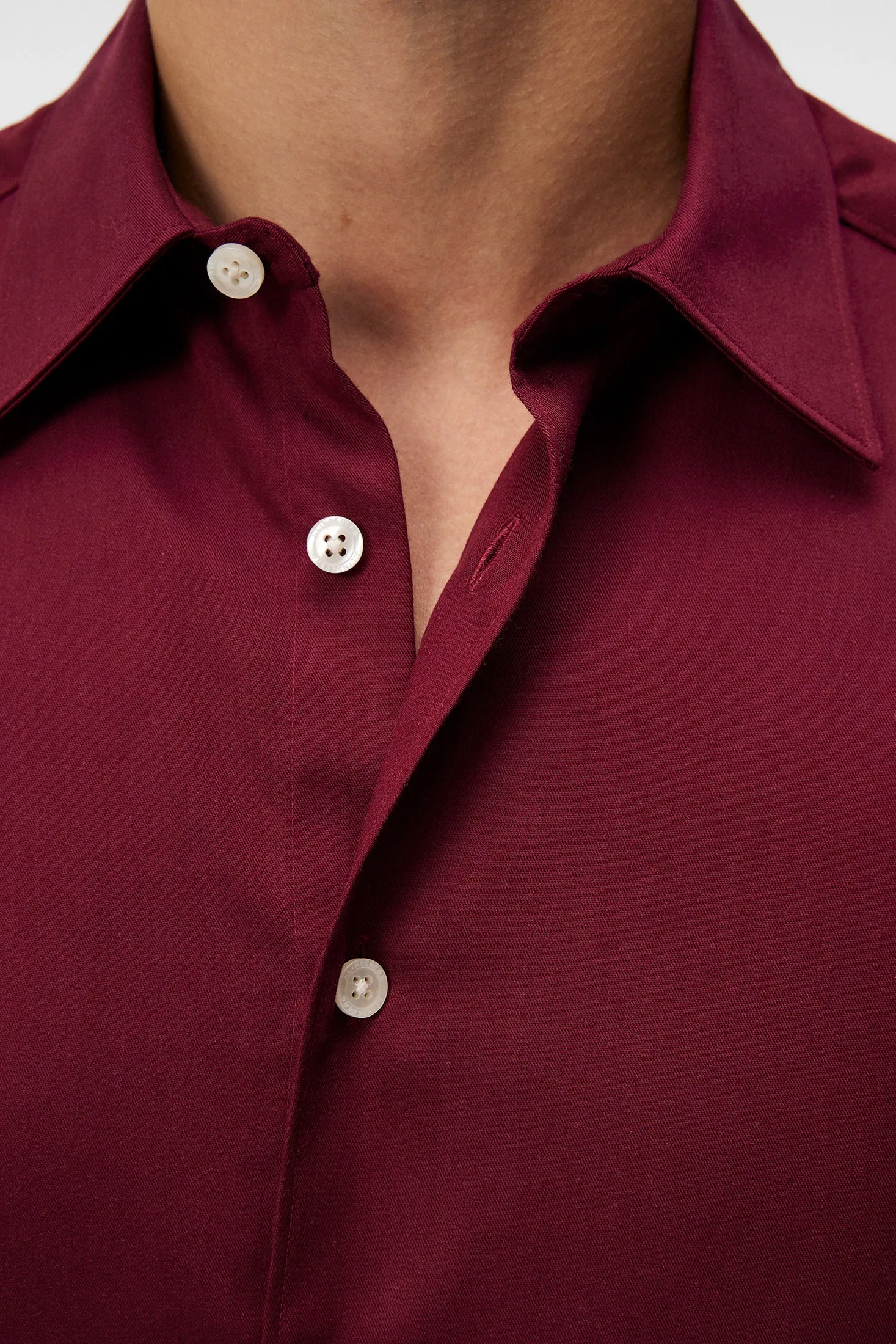 Slim Comfort Tencel Shirt / Zinfandel