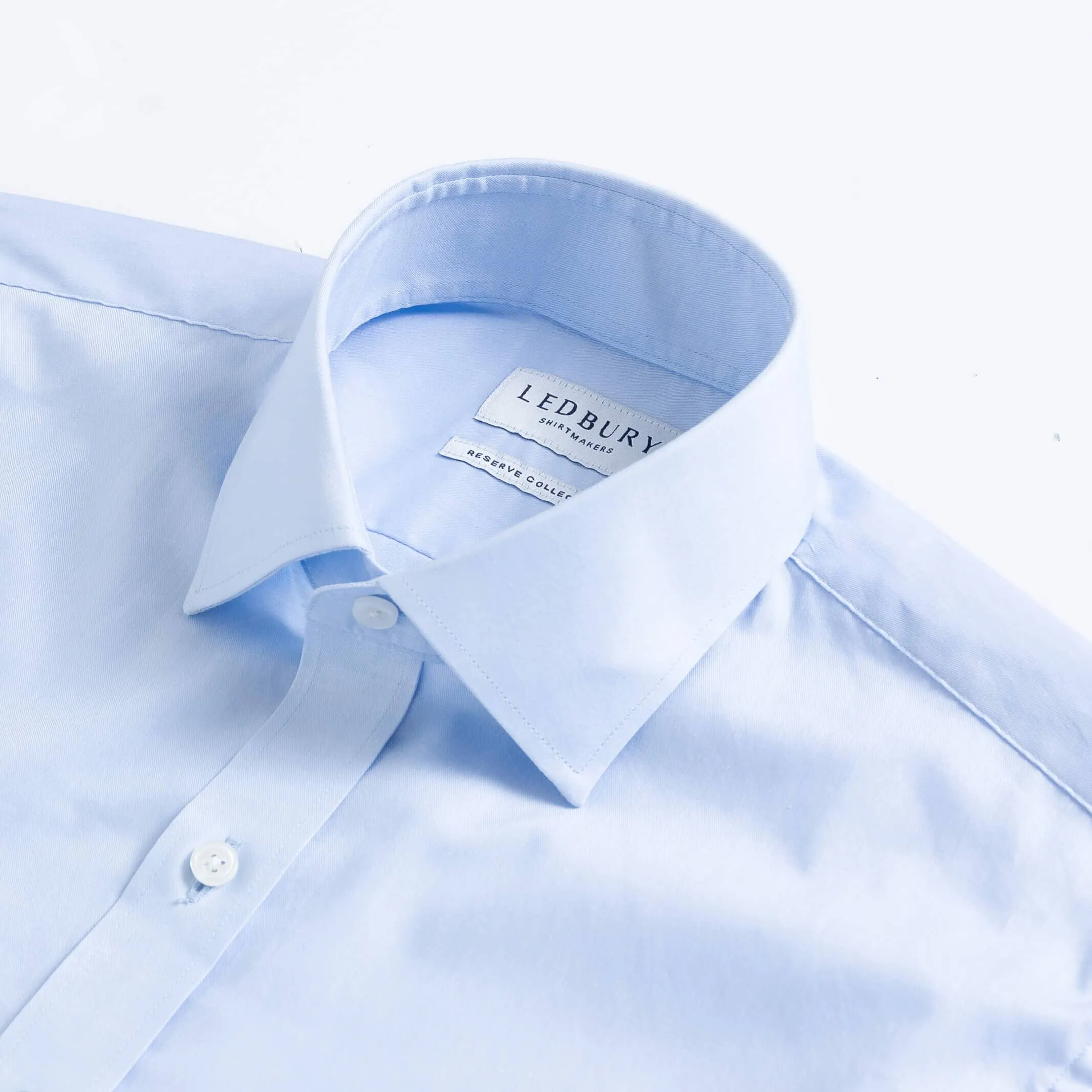 The Light Blue Albini Ellington Twill Custom Shirt