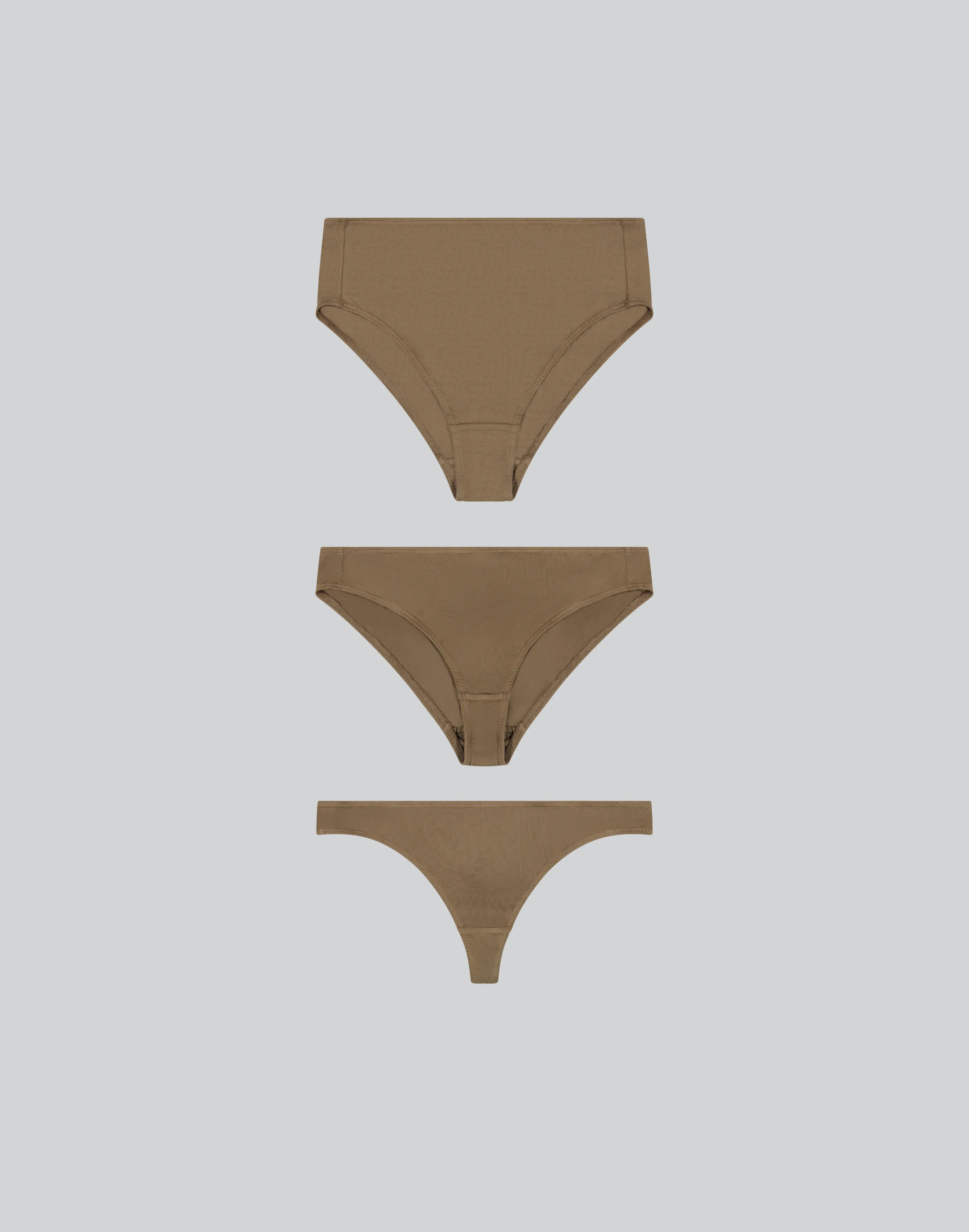 The Trio ~ 3 Organic Cotton Underwear