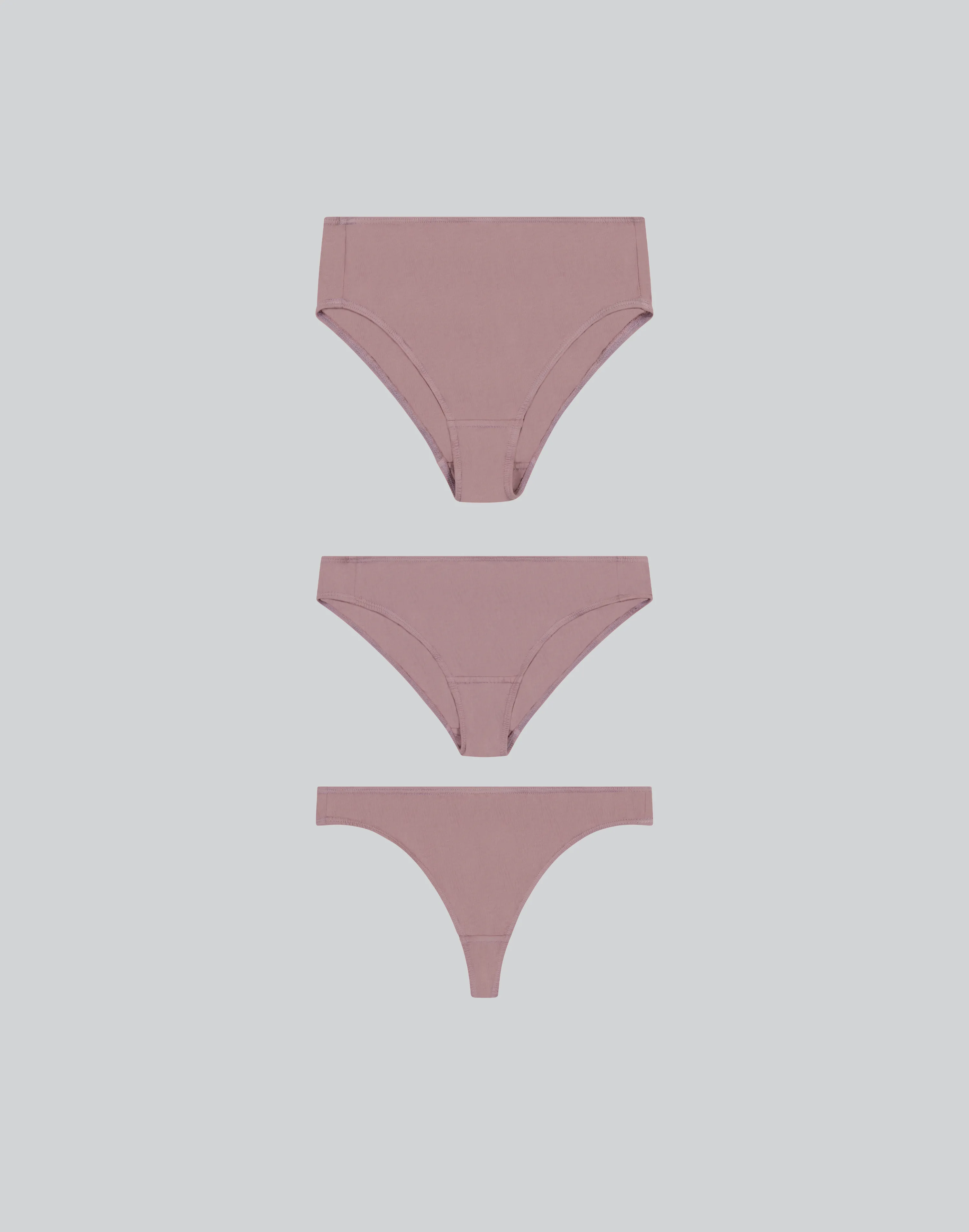 The Trio ~ 3 Organic Cotton Underwear