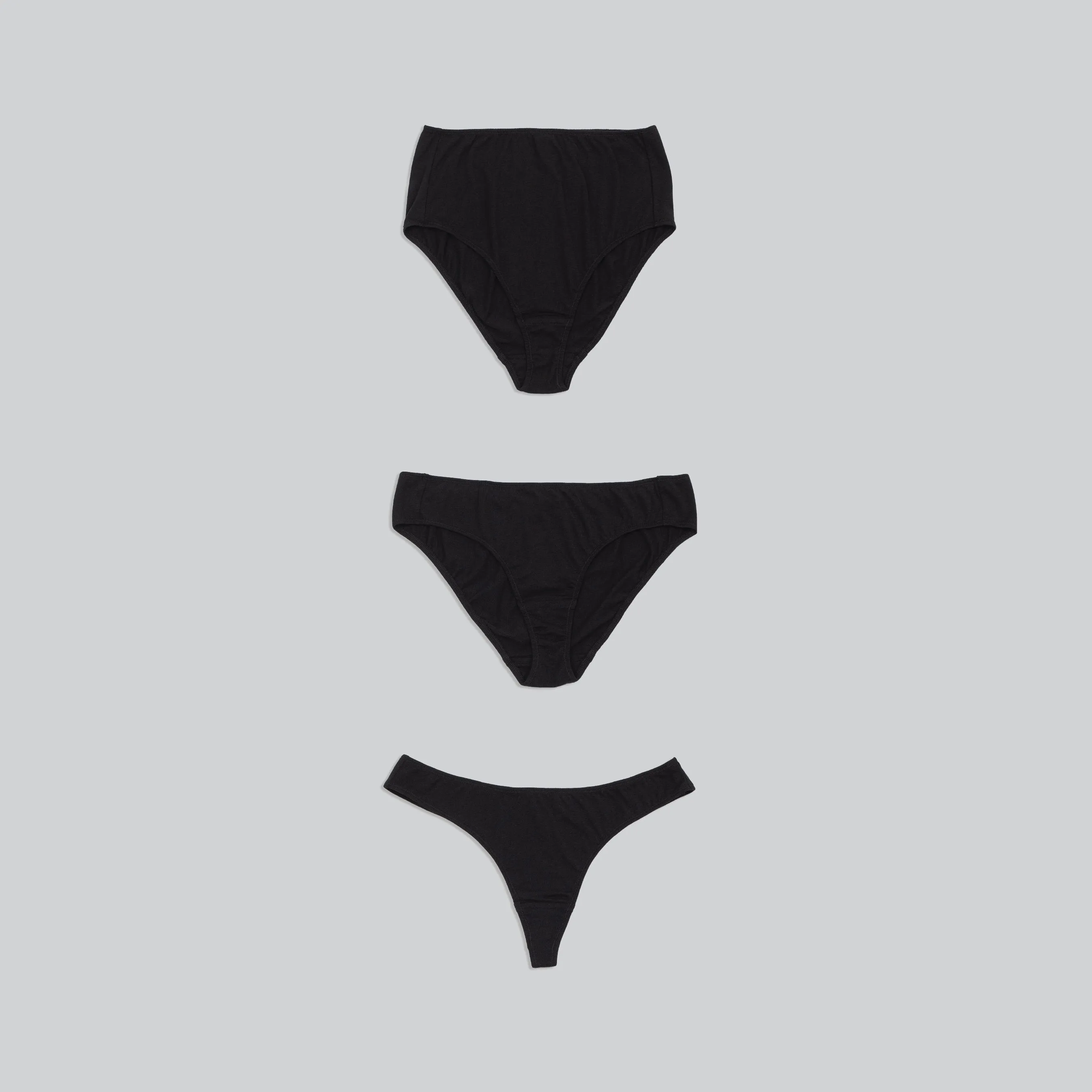 The Trio ~ 3 Organic Cotton Underwear