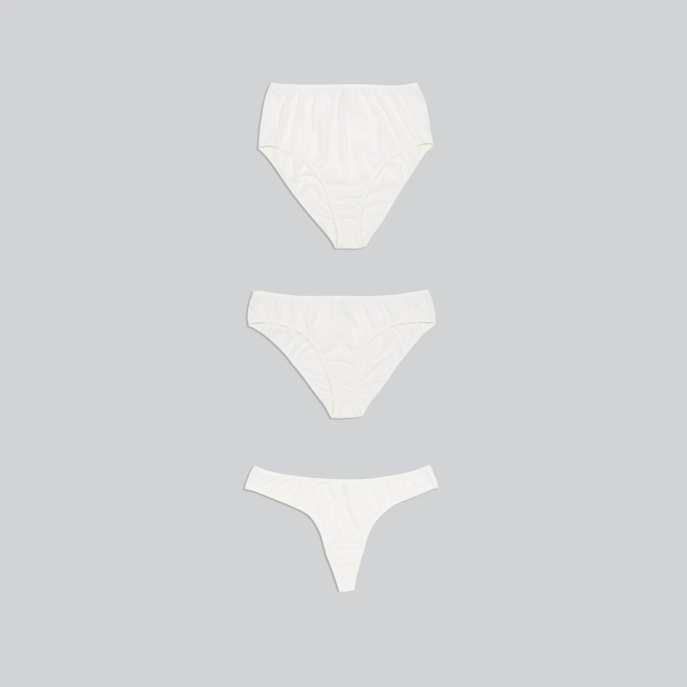 The Trio ~ 3 Organic Cotton Underwear