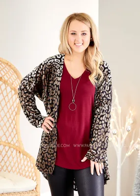 Wildly Chic Cardigan - LAST ONES FINAL SALE