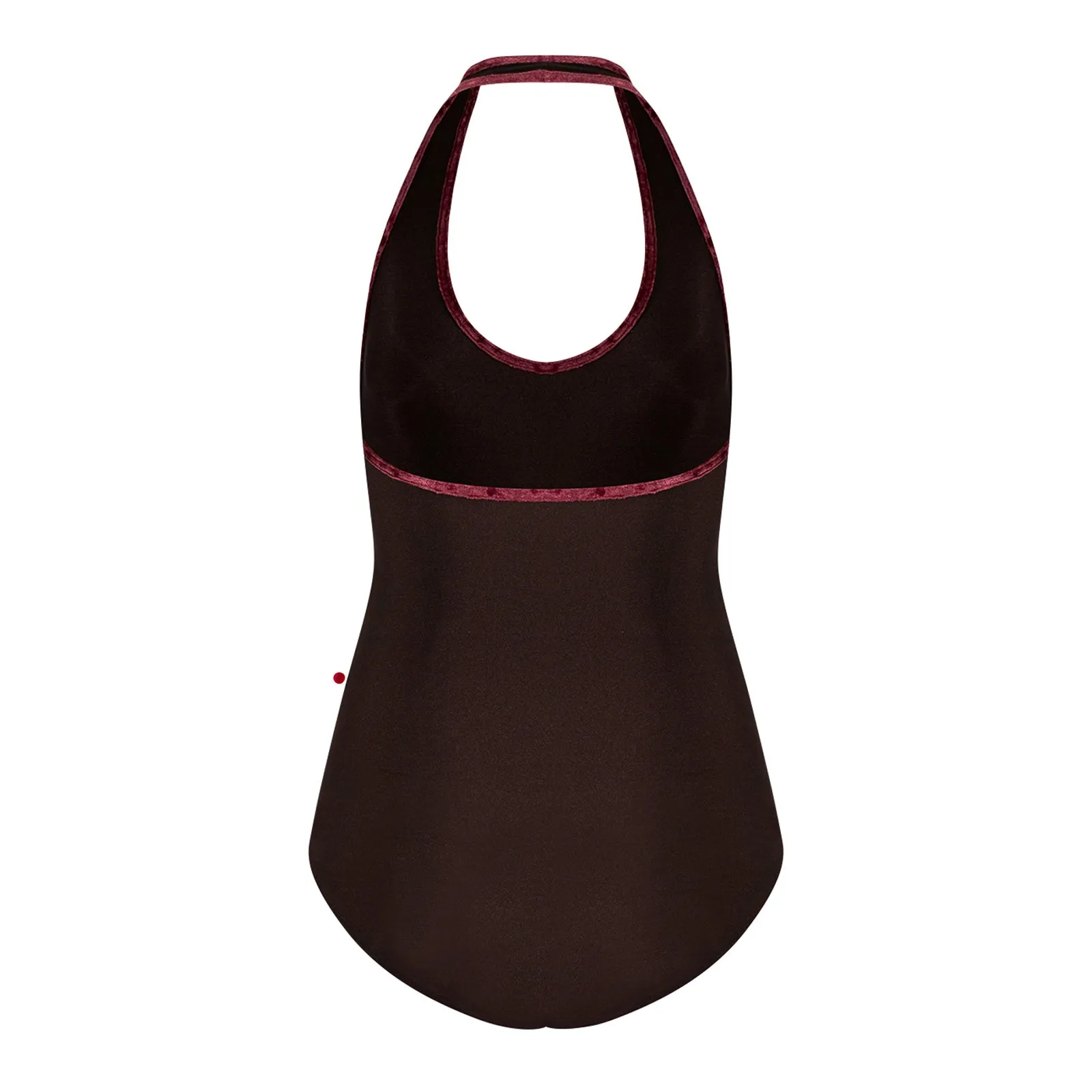 Yumiko Jaione Halter Leotard - Espresso